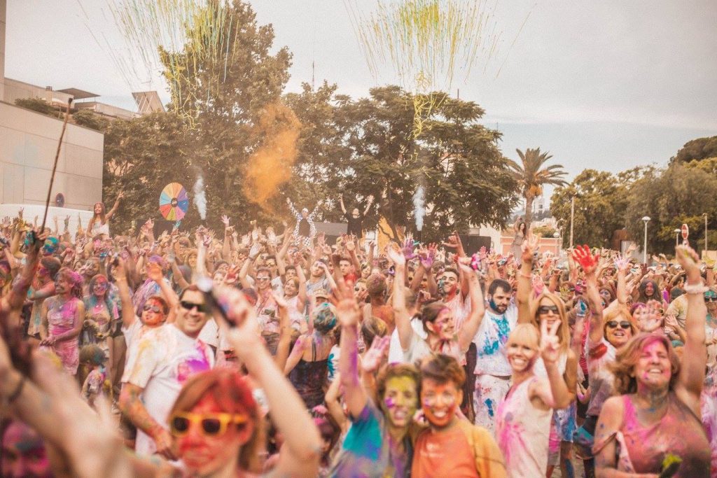 Fiesta holi 31 julio 2017