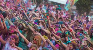 Fiesta holi Lliçà d'Amunt