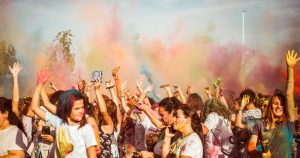 Carnaval fiesta holi